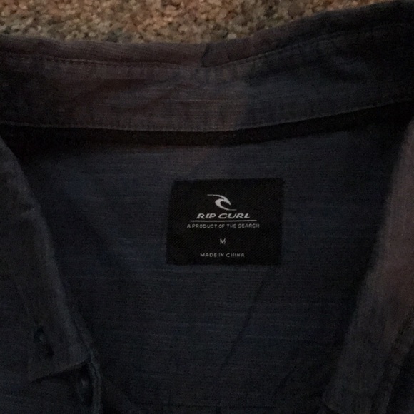 Rip curl short sleeve mens button up - Picture 2 of 4